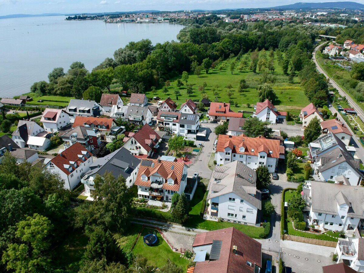 Ferien-Apartment Eisvogel Im Naturschutzgebiet Mit Privatstrand Friedrichshafen Exterior photo